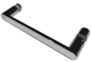 Душевой уголок ABBER Schwarzer Diamant AG01100M 100x100см хром